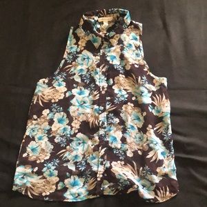 Floral Button Up Shirt